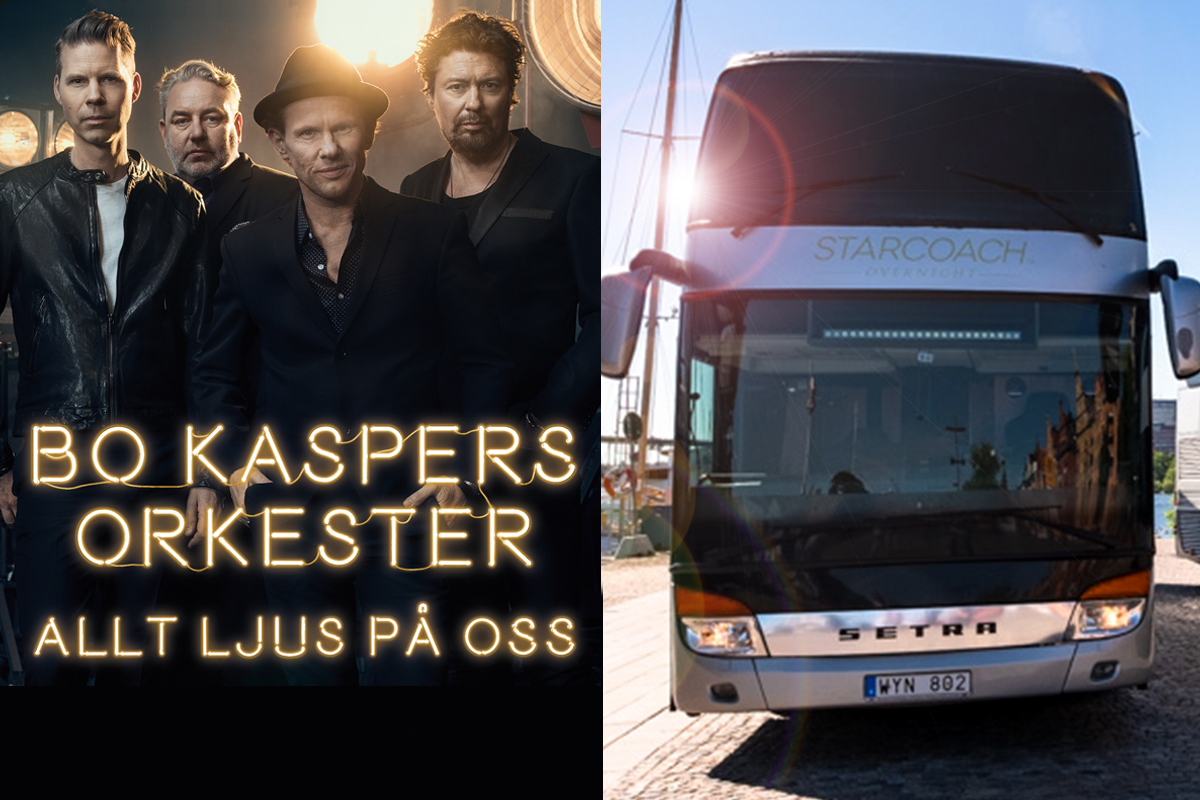 BO KASPERS ORKESTER 2017-2018, Sverigeturné (Lifeline)